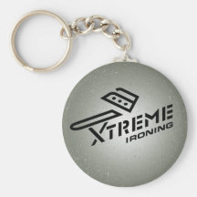 Xtreme Ironing Keychain 3