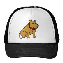 XX- Funny Puppy Dog Cartoon Mesh Hat