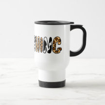 XX- Wild Thing Animal Print Design Coffee Mug