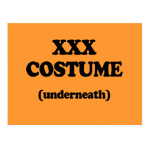 XXX Costume Postcards