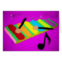 Xylophone Card