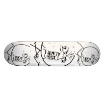 Y U No Guy Comic Face Skate Board Deck
