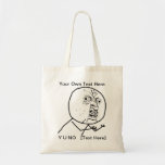 Y U NO - Tote Bag