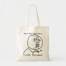 Y U NO - Tote Bag