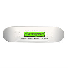 YAHWEH CHRISTIAN COMMUNITY AND PORTAL SKATE DECKS