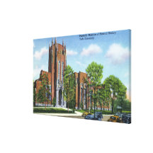 Yale U Peabody Museum of Natural History Stretched Canvas Prints