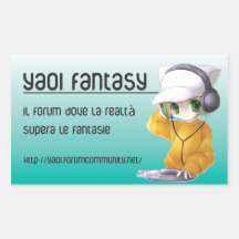 Yaoi Fantasy - styckers Stickers