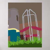 yard on ground poster