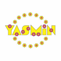 Yasmin in Flores Yellow Acrylic Cut Outs