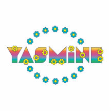 Yasmine in Flores Rainbow Acrylic Cut Out