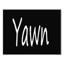 Yawn Humour Photo