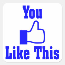 Yeah... You Like This Square Sticker