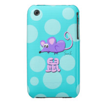 Year of the Rat iPhone 3 Case-Mate Cases