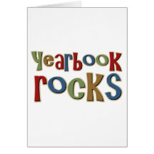 Yearbook Rocks Card
