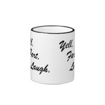 Yell, Fart, Laugh mug