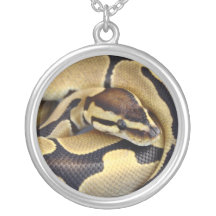 Yellow and Black Ball Python 3 Custom Jewelry