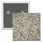 Yellow and White pebble stone texture Buttons