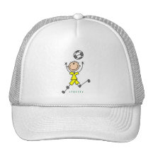 Yellow Boys Soccer Hat