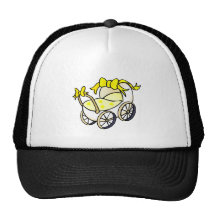 Yellow Buggy Mesh Hats
