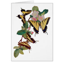 Yellow Butterflies Card