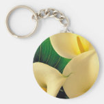 Yellow Calla Lilies Key Chains