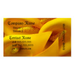 Yellow Calla Lily Business Cards