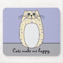 'Yellow Cat' Mousepad