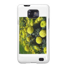 Yellow Chrysanthemums Samsung Galaxy Case Galaxy SII Covers