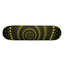 Yellow Circles Skateboard