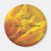 Yellow Daisies Refrigerator Magnet