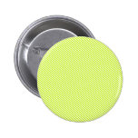 Yellow Diagonal Stripes Pinback Buttons