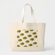 yellow doodle bruces canvas bags