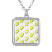 Yellow Football Pattern Pendants