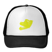 Yellow Hearts Hats