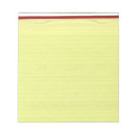 Yellow Lined School Paper Background Note Pads