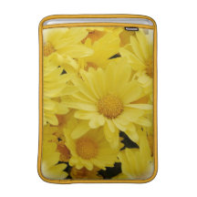 Yellow Mums 13" MacBook Sleeve