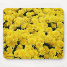 Yellow Mums Mousepad