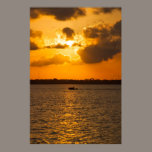 Yellow Orange Sunset Poster posters