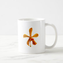 Yellow Orchid Mugs