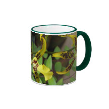 Yellow Orchids Mugs