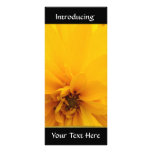 Yellow Petals Custom Rack Cards