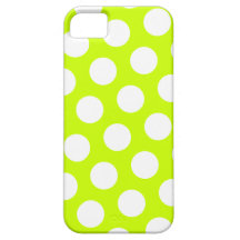 Yellow Polka-Dot  iPhone 5 Case