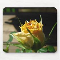 yellow rose mousepad mousepads