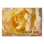 Yellow Rose Thank You Card