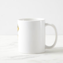 Yellow Sign Coffee Mugs