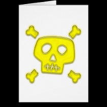 Yellow Skull cards
