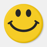Yellow Smiley Face Magnet