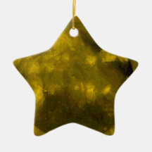 YELLOW Star RED Star Ornament