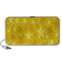 Yellow Stars Portable Speakers