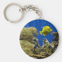 Yellow Tang Keychain